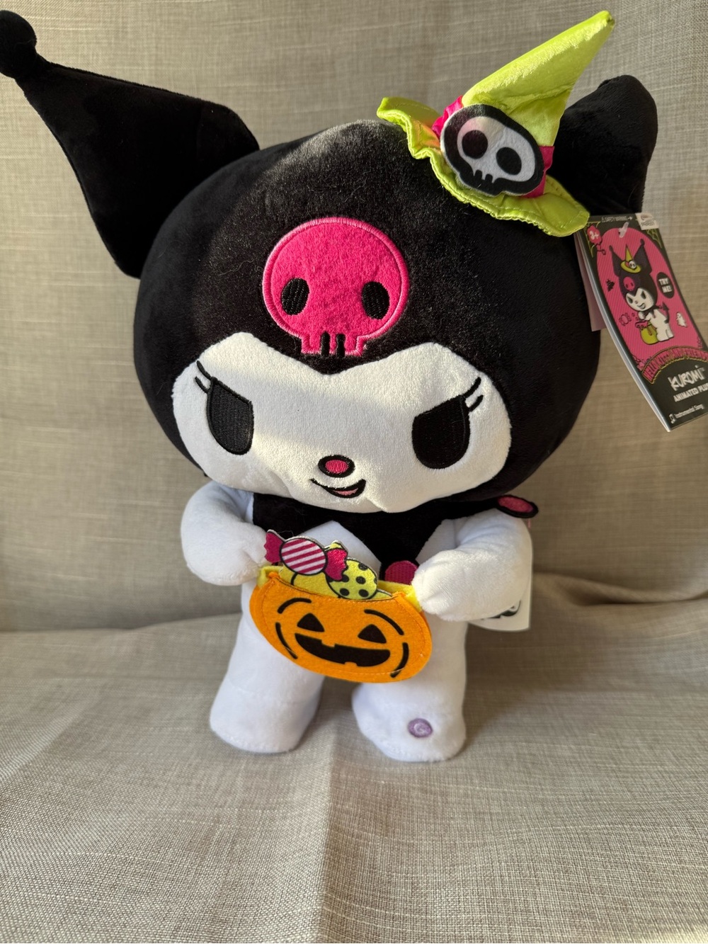 NWT 2025 Hello Kitty & Friends Halloween Kuromi Animated Stepper Musical Plush